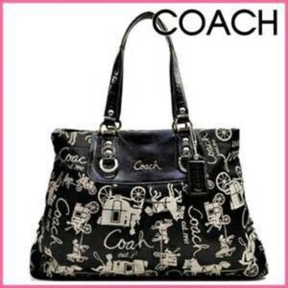 Gently used COACH bag